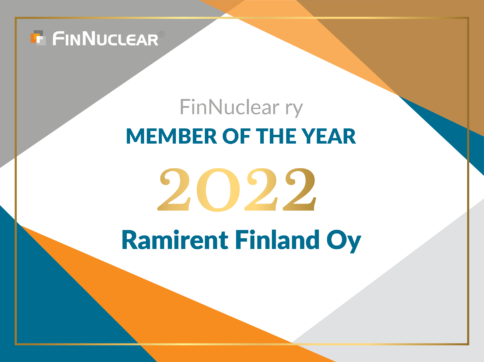 FinNuclear member of the year 2022 Ramirent
