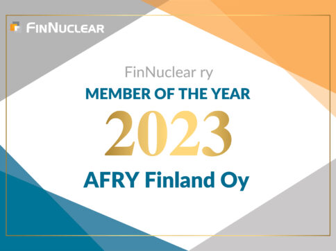FinNuclear ry vuoden jäsen 2023